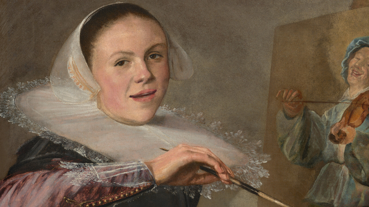 Judith Leyster. Was Nederlands schilderes die als een van de weinige vrouwelijke kunstenaars uit De Gouden Eeuw.