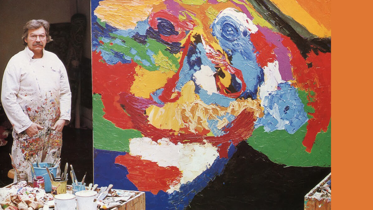 Karel Appel was een Nederlands kunstenaar in de moderne kunst.